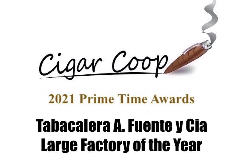 Prime Time Awards 2021: Large Factory of the Year – Tabacalera A. Fuente y Cia